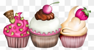 Cupcakes Cupcake Clipart, Cupcake Logo, Cupcake Shops, - Vintage Cupcake Clipart - Png Download