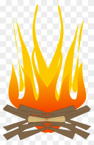 Clip Art Library Library Collection Of - Irreversible Change Burning Of Wood - Png Download