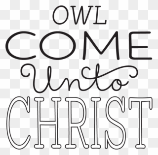 Yw Personal Progress V{owl}ues Come Unto Christ Clipart - Personal Progress - Png Download