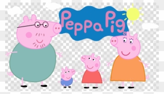 Peppa Pig Clipart Daddy Pig Mummy Pig - Peppa Pig Family Gif - Png Download