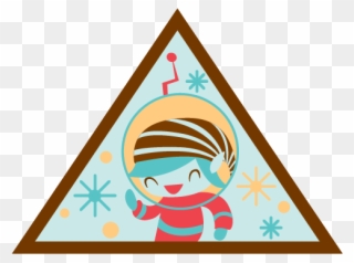 Brownies' Space Science Adventurer - Girl Scouts Space Science Badges Clipart