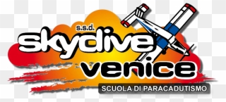 Skydive Venice - Graphic Design Clipart