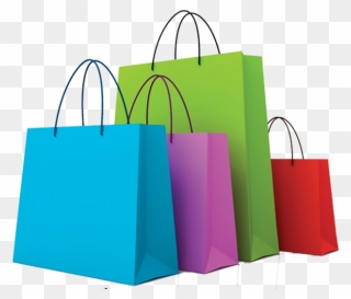 Shopping Bag Clipart Baggs - Shopping Bags Clipart Transparent - Png Download