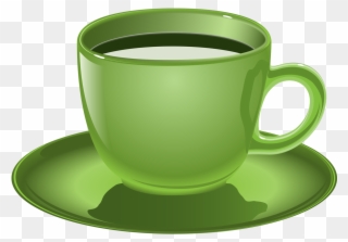Png Pinterest Clip Art Adult Crafts - Green Cup Of Coffee Transparent Png