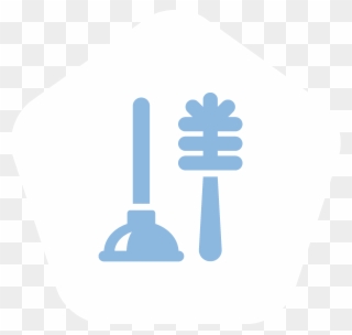 Facility Solutions - Toilet Cleaning Icon Clipart