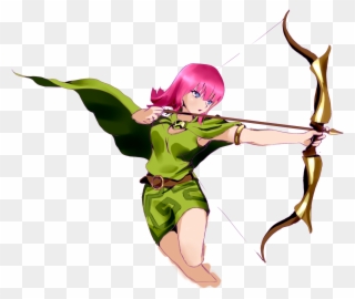 Jpg Library Library Archery Drawing Anime - Gambar Anime Clash Of Clans Clipart
