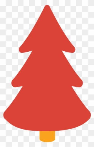 U 1 F 332 Evergreen - Cartoncino Albero Di Natale Clipart