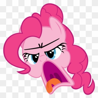 Tongue Clipart Frown - Pinkie Pie - Png Download