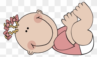 Baby Girl Cartoons - Baby Girl Clip Art - Png Download