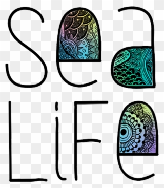 Redesigned Sea Life Logo Using My Rainbow Coloured - Color Clipart