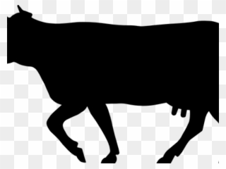Beef Clipart Silhouette - Beef Cattle - Png Download