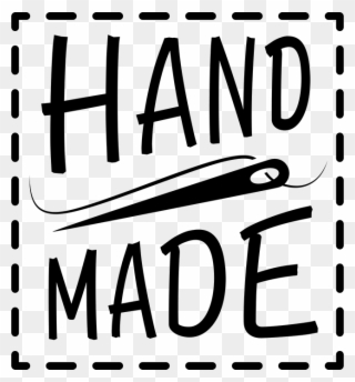 Handmade Rubber Stamp With Sewing Needle - Rubber Stamping Clipart