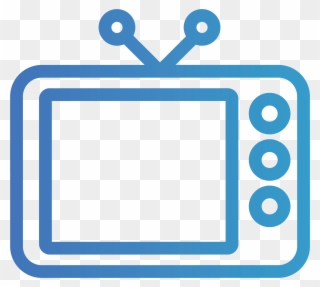 Waiting Room Tvs - Tv Outline Drawing Clipart