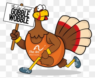 2nd Annual Gobblewobble Shaded Transparent - Gobble Before You Wobble Clipart