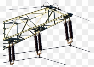 Overhead Power Line Electrical Cable Computer Network - Transparent Power Lines Png Clipart