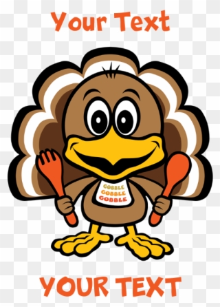 Favorite - Funny Little Turkey Magnet Clipart