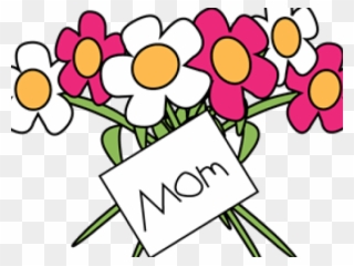 Original - Mothers Day Clip Art Free Flowers - Png Download