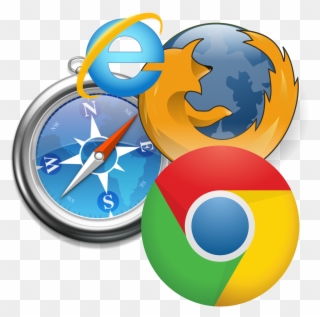 The Journey That Ended In Me Being - Introduction Of Web Browser Clipart