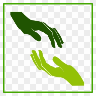 Green Hands Png - Solidarity Icon Clipart