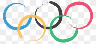 Social Media - Olympic Rings 1080p Clipart