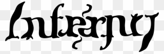 Computer Icons Icon Design Ambigram Calligraphy Logo - Ambigrama Inferno Clipart
