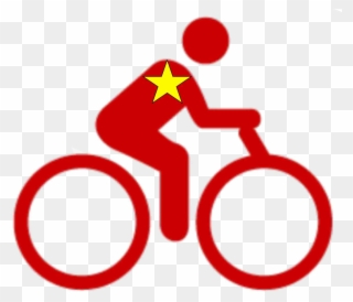 Cyclist - Bicycle Clipart