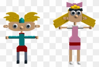 Ideas Product Hey Arnold And Helga - Lego Hey Arnold Clipart
