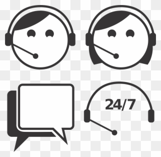 I Would Like To Share With You That Customer Service - Dibujos De Call Center Para Colorear Clipart