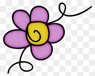 Doodle Flower - Floral Design Clipart