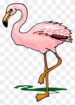 Flocking Update - Flamingo Clipart - Png Download