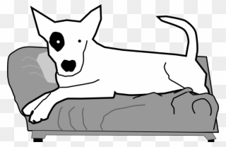 Bullterrier Head, Bujung,bull Terrier Cartoon,dog Bullterrier - Dog On Sofa Cartoon Clipart