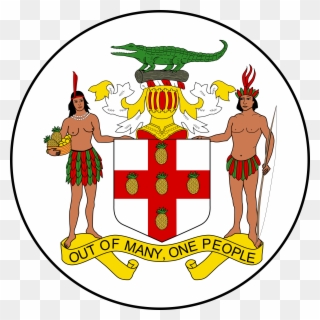 Open - Jamaica Coat Of Arms Clipart