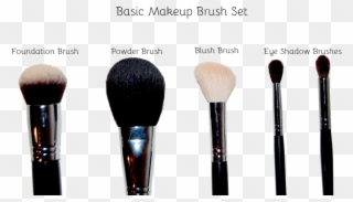 These Are The Very Bare Bones Necessities When It Comes - Makeup Brushes Clipart