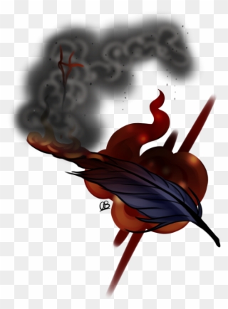 Sinister Raven - Illustration Clipart
