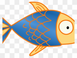 Halloween Clipart Fish - Cute Cartoon Fish Png Transparent Png