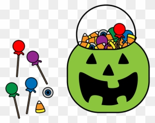 Vacation, Halloween, Candy, Trick Or Treat, Treat - Halloween Clipart