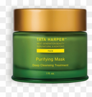 Purifying Mask Cleansing Mask Treatment 100 Natural - Tata Harper Purifying Mask 1 Oz/ 30 Ml Clipart