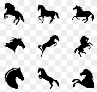 110966 Horses Free Svg From Flatiron Icon Pack Horse Clipart 519287 Pinclipart