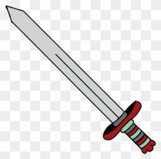 Drawn Sword Great Sword - Draw A Sword Clipart