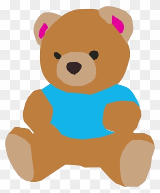 Teddy Bear Toy Drawing Clipart