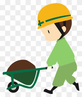 Construction Field Worker Clipart - 工事 イラスト - Png Download