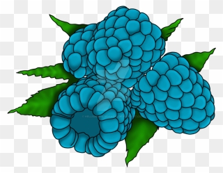 Blue Raspberry Image Png Clipart