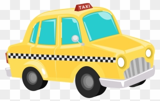 Free Yellow Taxi Clip Art Free Yellow Taxi Clip Art - Taxi Clipart - Png Download