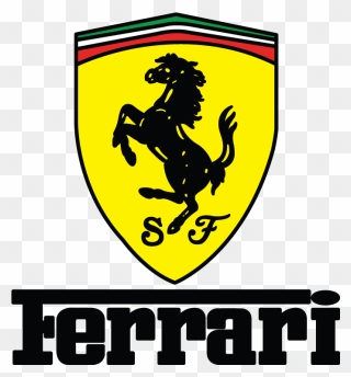 Logo Clipart Ferrari - Ferrari Logo Png Transparent
