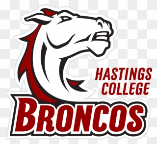 Broncos Football Clipart Jpg Stock Broncos Football - Hastings College Football Logo - Png Download