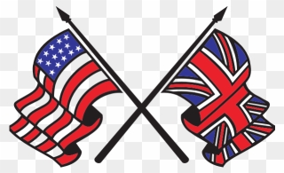 Britain And American Flag Clipart