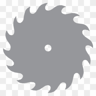 Transparent Eyes Clipart Black And White - Circular Saw Blade Clipart - Png Download