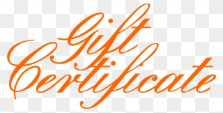 Gift Certificate - Gift Certificate Clip Art - Png Download