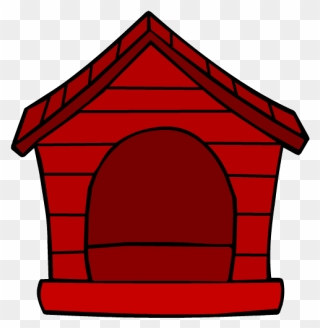 Doghouse Clipart Red, Doghouse Red Transparent Free - Pink Dog House Png