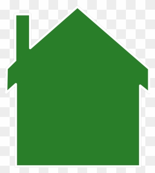 Building With A Green Color Clipart